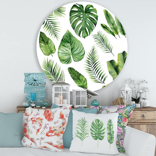 Designart - Tropical Leaf Of Monstera V